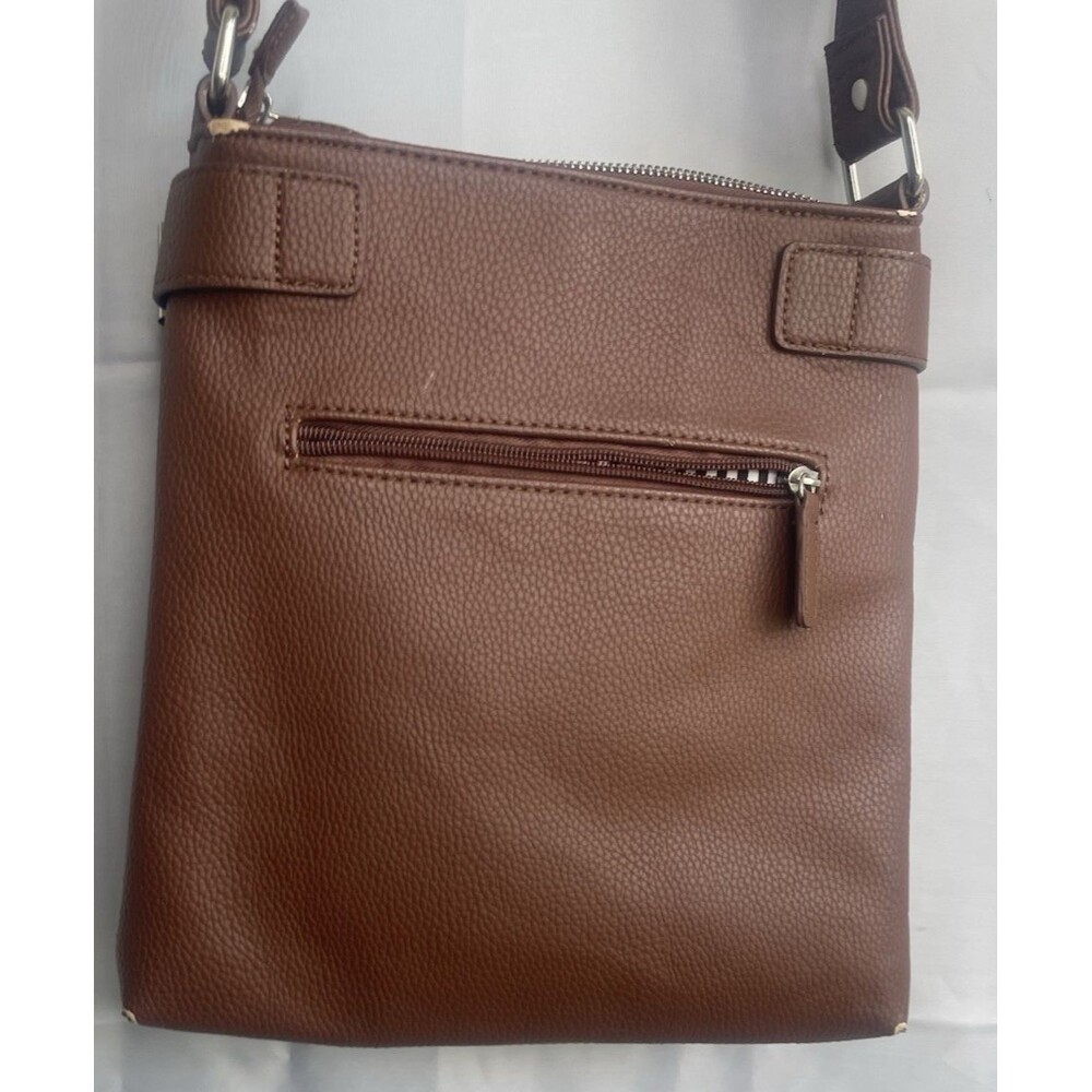 Charming Charlie Brown Cross-body Purse Shoulder Bag Satchel Handbag